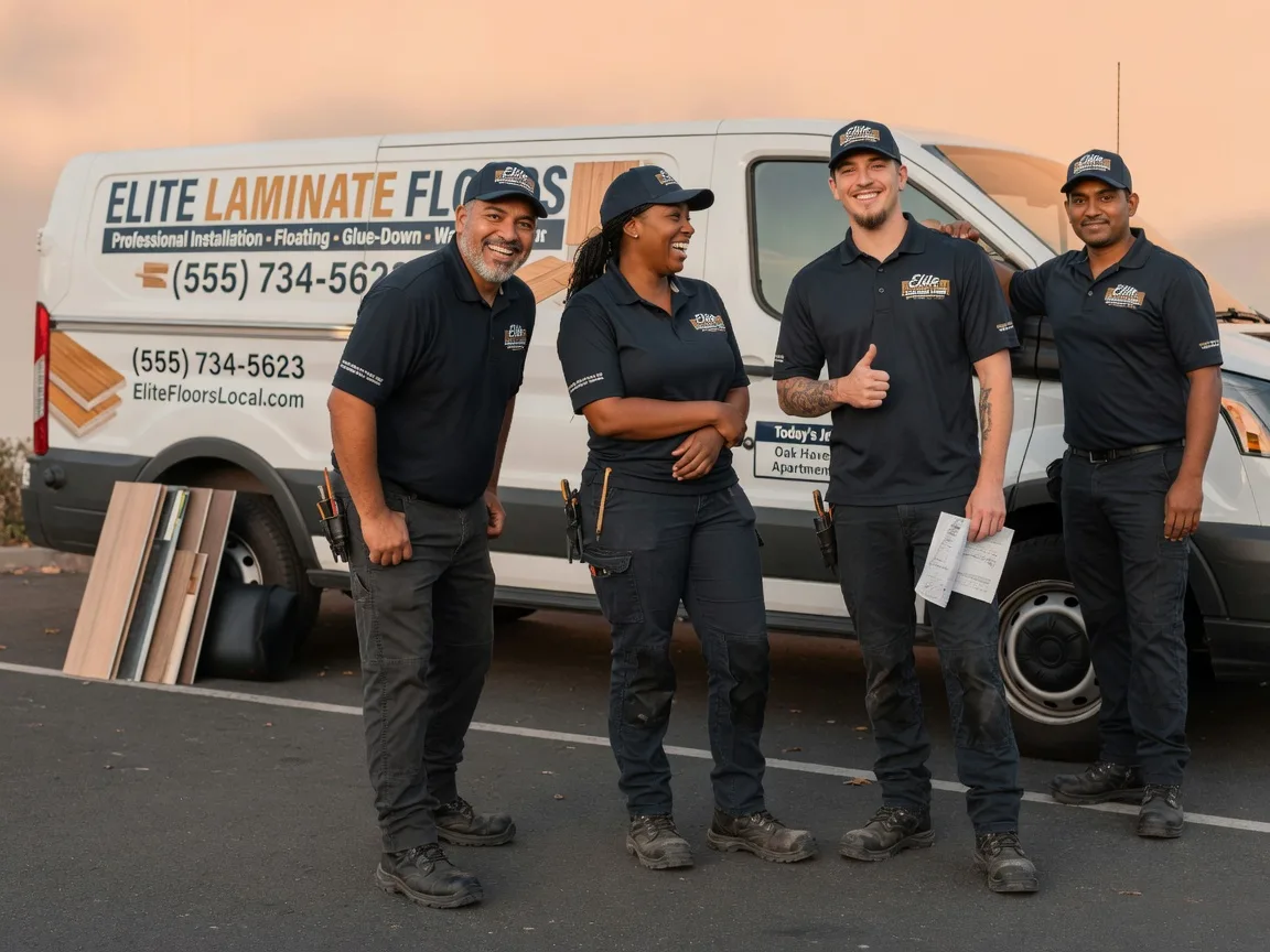 Laminate flooring installation company in Ponder, TX